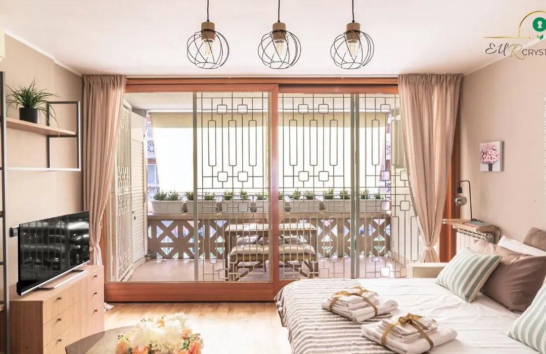 Eur Crystal Garden - Loft moderno con Terrazza privata e Box auto-1